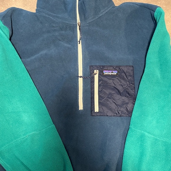 Patagonia Other - Patagonia Teal and Navy Fleece Jacket